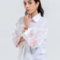 BEECHTREE EMBROIDERED JACQUARD SHIRT (Stitched)
