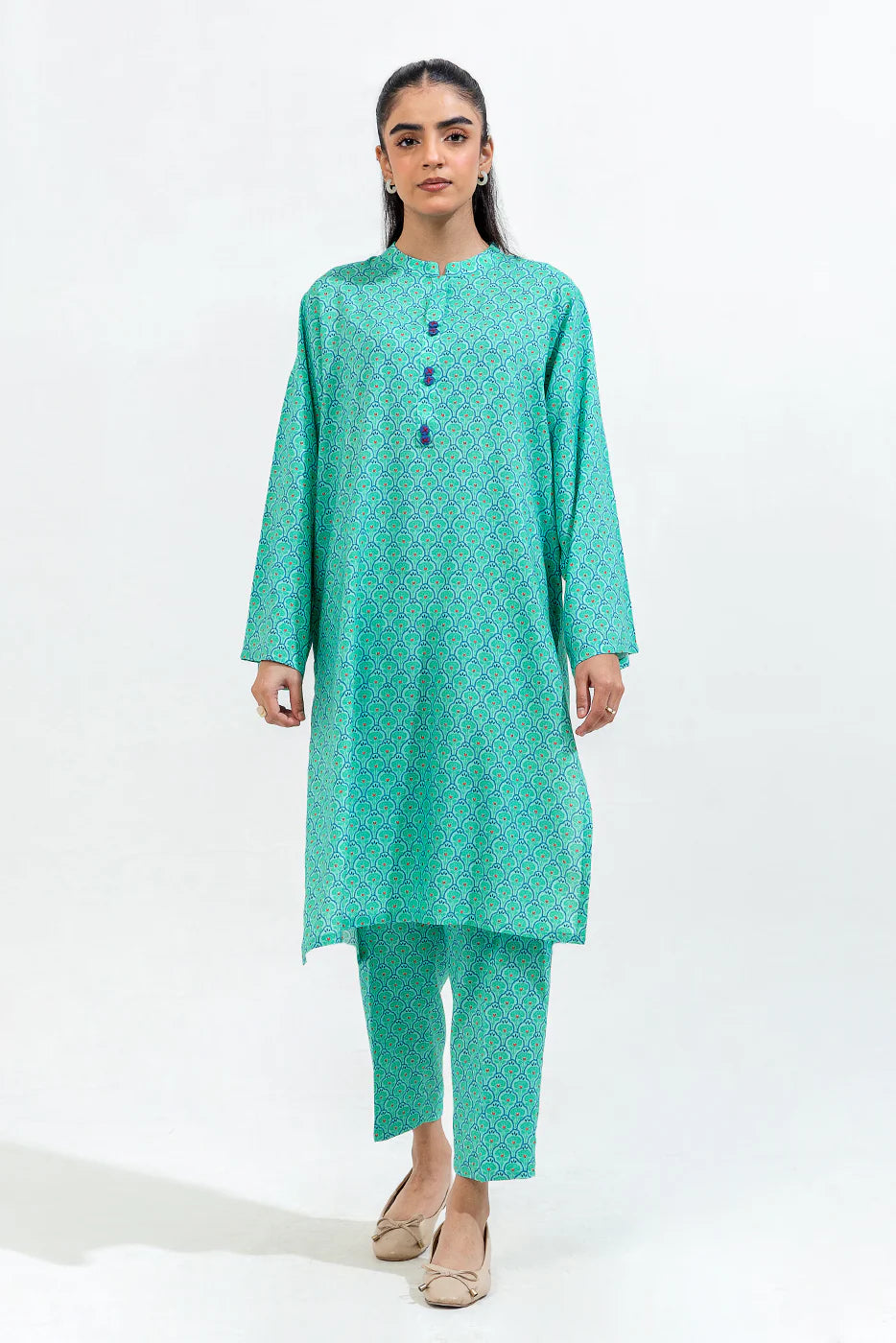 BEECHTREE PRINTED VISCOSE SHIRTS (Stitched)