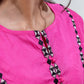 BEECHTREE EMBROIDERED CAMBRIC JACQUARD TOP (Stitched)