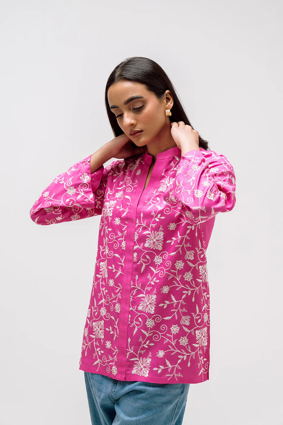 BEECHTREE FUSION VISCOSE TOP (Stitched)
