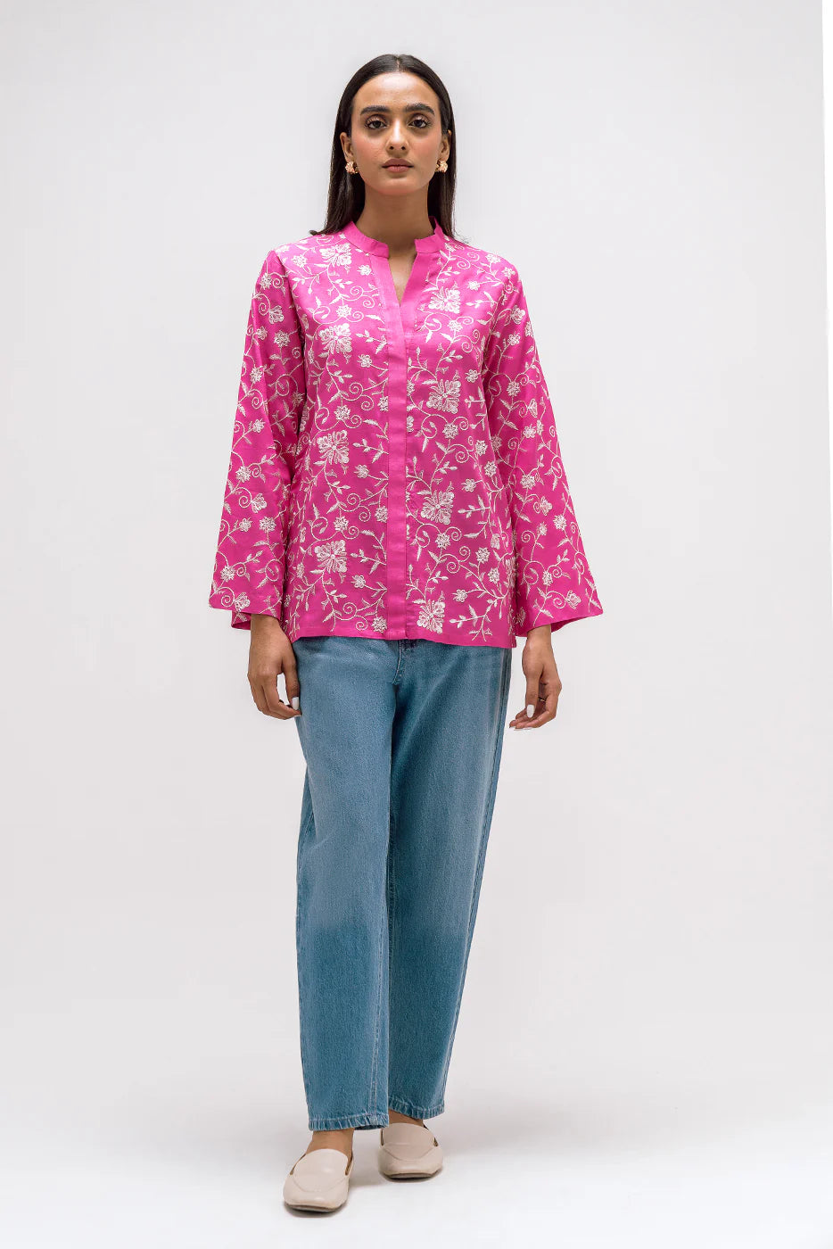 BEECHTREE FUSION VISCOSE TOP (Stitched)