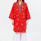 BEECHTREE EMBROIDERED NEPS CAMBRIC SHIRT (Stitched)