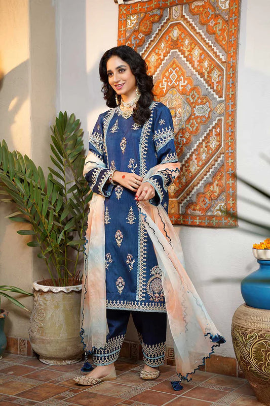 MARIA ZUNNORAIN (SHAAD) 3PCS EMB (Unstitched)