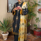 MAIRA ZUNNORAIN (HURF) 3PCS EMB (Unstitched)