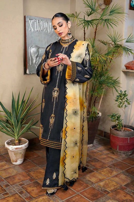 MAIRA ZUNNORAIN (HURF) 3PCS EMB (Unstitched)