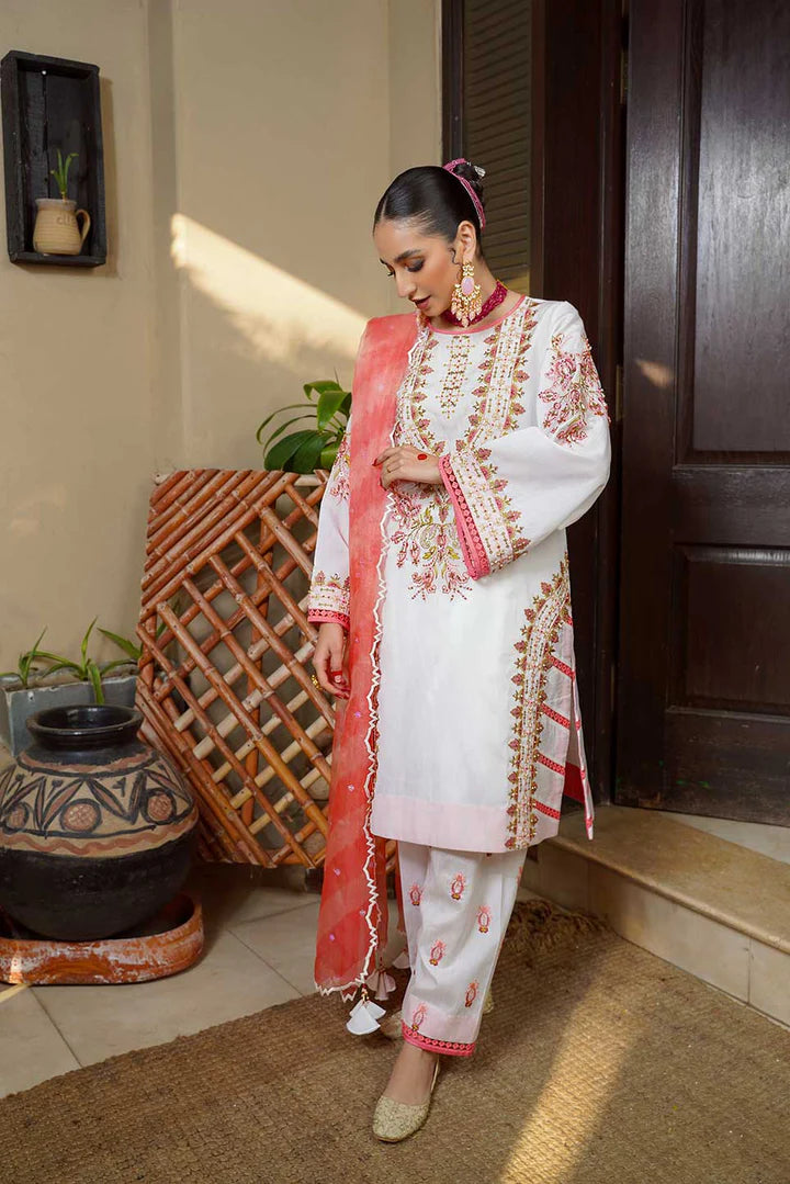 MAIRA ZUNNORAIN (LEHER) 3PCS EMB (Unstitched)