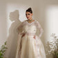 ZOYA & FATIMA 4 PIECE HANDWORK RAW SILK - RAINA (FESTIVE FORMAL) (Unstitched)