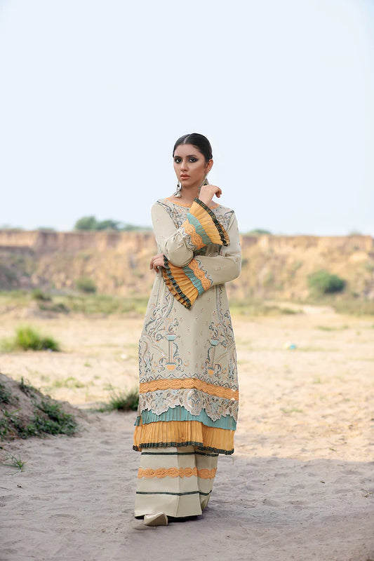 MAIRA ZUNNORAIN (JABEEN) 3PCS EMB (Unstitched)