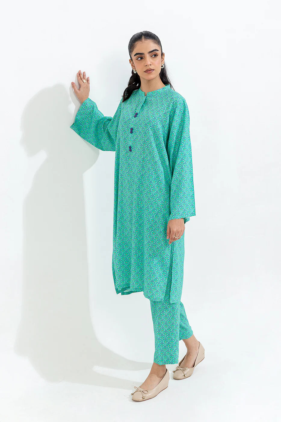 BEECHTREE PRINTED VISCOSE SHIRTS (Stitched)